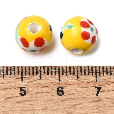 Handmade Porcelain Beads PORC-A034-02H-1