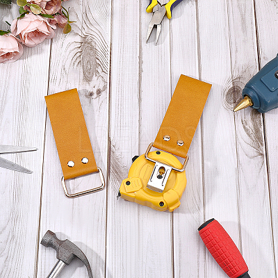 2Pcs Leather Tape Measure Holder for Belt TOOL-CL0001-03A-1