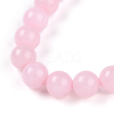 Natural Rose Quartz Beads Stretch Bracelets BJEW-T022-04N-1