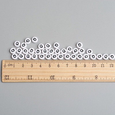Acrylic Beads PL37C9070-Q-1
