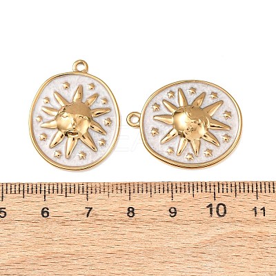 304 Stainless Steel Pendants X-STAS-N129-10G-01-1
