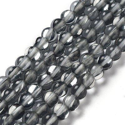 Synthetic Moonstone Beads Strands G-P528-J01-16-1