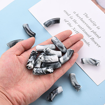 Acrylic Beads X-MACR-S372-001A-04-1