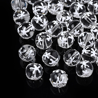 Transparent Glass Beads GLAA-TAC0010-05-1