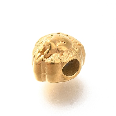 Ion Plating(IP) 304 Stainless Steel European Beads STAS-I321-50G-1