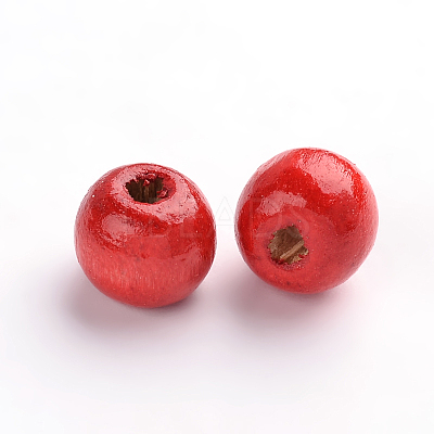 Natural Wood Beads YTB022-1-1