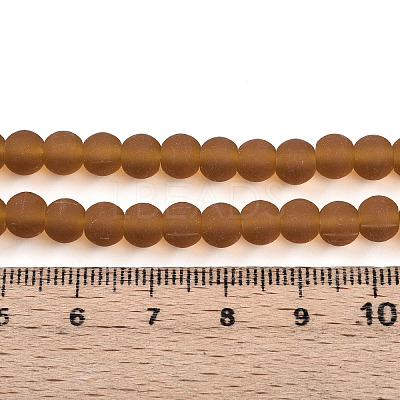 Transparent Glass Beads Strands GLAA-T032-T6mm-MD23-1