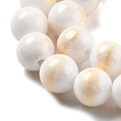 Natural Mashan Jade Beads Strands G-A255-A01-01H-1
