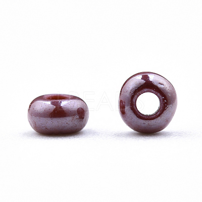 8/0 Czech Opaque Glass Seed Beads SEED-N004-003A-14-1