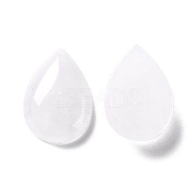 Natural Quartz Crystal Cabochons G-E491-B-22-1
