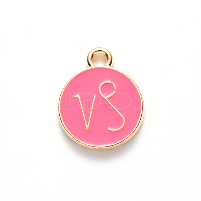 Alloy Enamel Pendants ENAM-S124-01A-03E-1