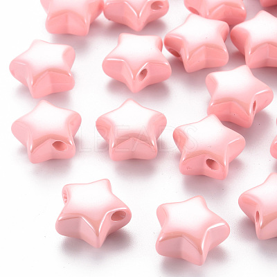 Opaque Acrylic Beads X-MACR-S372-02B-82-1