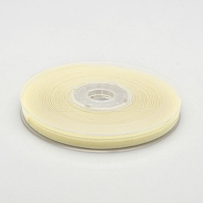 Polyester Velvet Ribbon for Gift Packing and Festival Decoration SRIB-M001-7mm-028-1