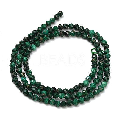 Natural Malachite Beads Strands G-C262-A02-3mm-1