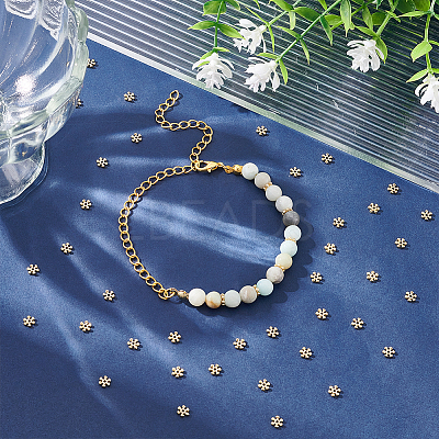 60Pcs Brass Spacer Beads KK-UN0004-80G-1