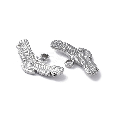 Non-Tarnish 304 Stainless Steel Pendants STAS-P324-02P-1