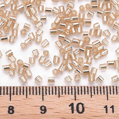 Glass Bugle Beads SEED-S032-08A-39A-1