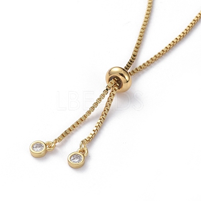 Adjustable Natural Gemstone Slider Bracelets BJEW-JB04929-1