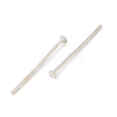 Brass Flat Head Pins X-KK-H446-02P-1