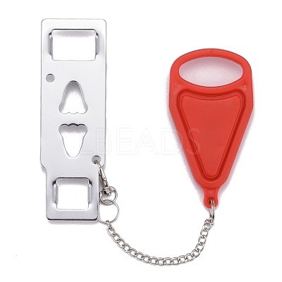 2Pcs Plastic with Metal Portable Door Lock Home Security FIND-AR0001-18A-1