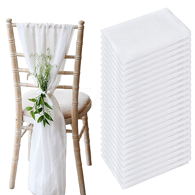 24Pcs Nylon Mesh Fabric DIY-PH0036-02-1