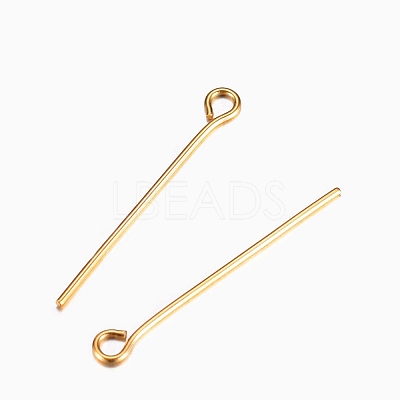 304 Stainless Steel Eye Pins STAS-I318-A01-G-1