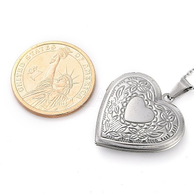 201 Stainless Steel Cable Chain Necklaces NJEW-M050-04F-P-1-1