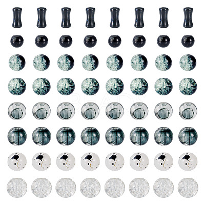 80G Transparent Glass Beads DGLA-TA0001-47J-1