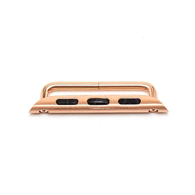 316 Stainless Steel Strap Connector For iwatch STAS-WH0029-04RG-1
