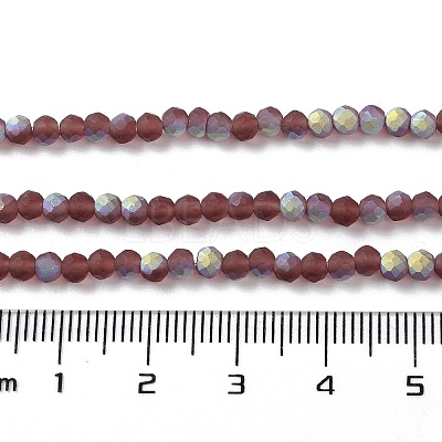 Imitation Jade Glass Beads Strands EGLA-A034-T3mm-MB13-1