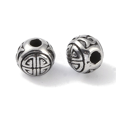 316 Surgical Stainless Steel Beads Hand Polished STAS-P362-07AS-01-1