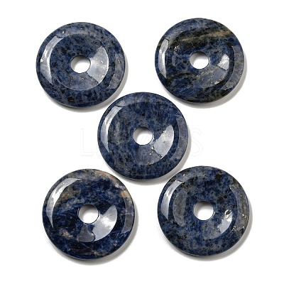 Natural Sodalite Pendants G-P532-01A-20-1-1