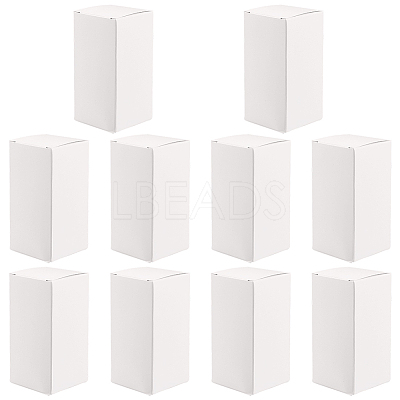 10Pcs Foldable Creative Kraft Paper Box CON-CN0001-26-1