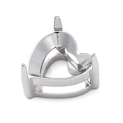 304 Stainless Steel Rhinestone Claw Settings STAS-U042-05B-P-1