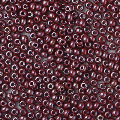 11/0 Czech Opaque Glass Seed Beads SEED-N004-003B-37-1