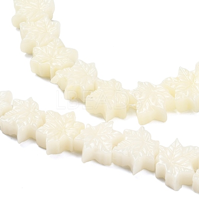 Synthetic Coral Dyed Carved Beads BSHE-H114-02B-1