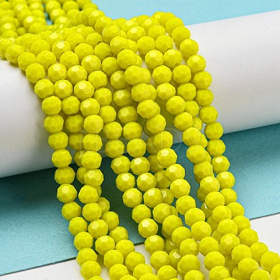 Opaque Glass Beads Stands EGLA-A035-P4mm-D04-1