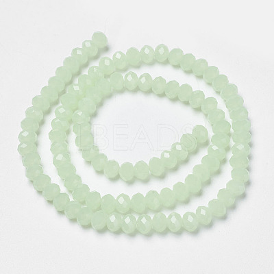 Glass Beads Strands EGLA-A044-J1mm-D01-1