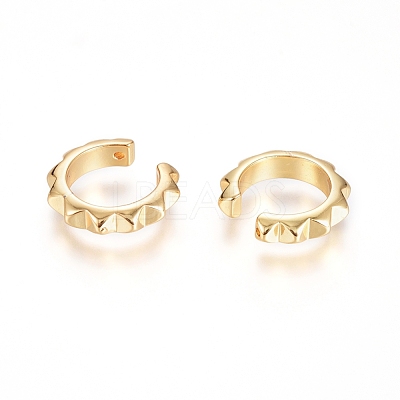 Brass Ear Cuff Findings KK-G389-36G-1