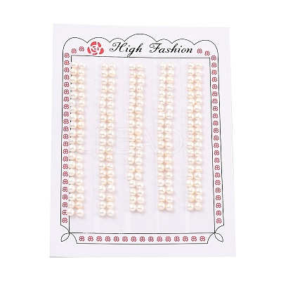 Grade 6A Natural Cultured Freshwater Pearl Beads PEAR-N018-6A-3540A-1