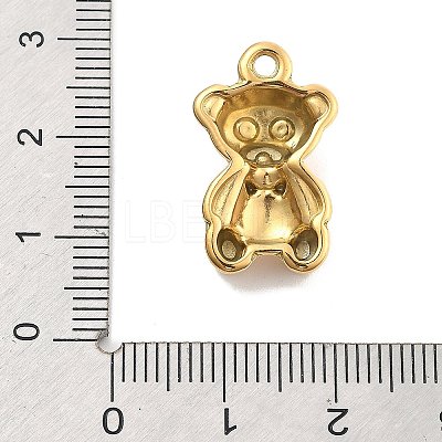 Ion Plating(IP) 304 Stainless Steel Pendants STAS-P379-19C-G-1
