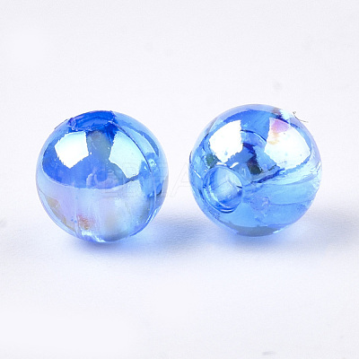 Transparent Plastic Beads OACR-S026-8mm-02-1