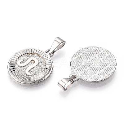 Brass Pendants KK-T070-02P-1