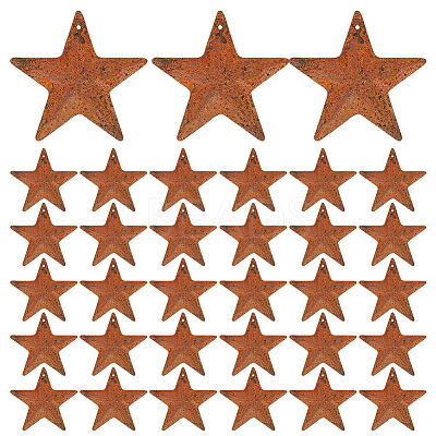 60Pcs Iron Pendants IFIN-GF0001-42A-1