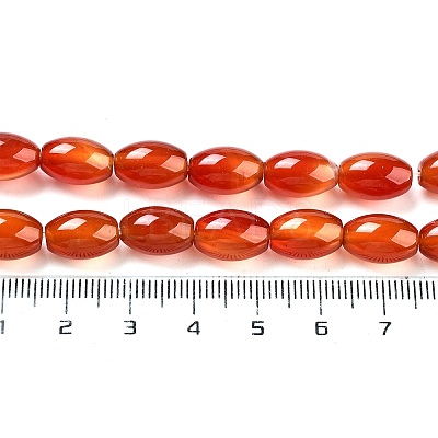 Natural Carnelian Beads Strands G080-1