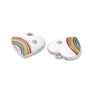 Alloy Enamel Pendant ENAM-H039-07P-1