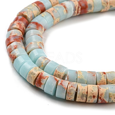 Synthetic Imperial Jasper Dyed Beads Strands G-D077-D01-01E-1