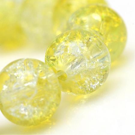Baking Paint Crackle Glass Bead Strands CCG-S001-10mm-04-1