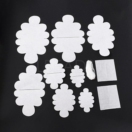 3D Cloud Pendant Decorations DIY Kit AJEW-WH0283-69-1