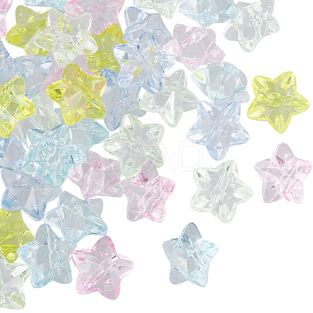 Transparent Acrylic Beads MACR-SC0001-57B-1
